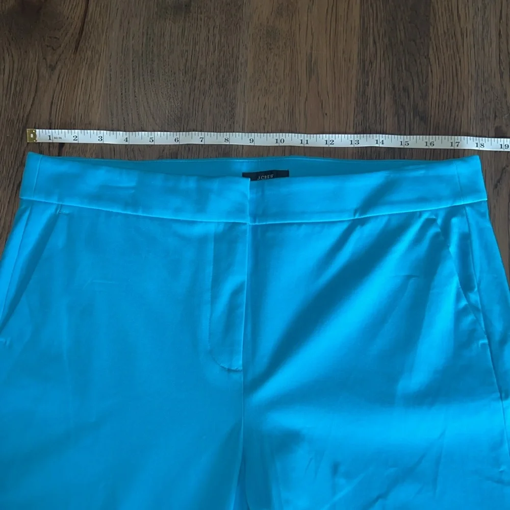 J.Crew Women’s Aqua Wide Leg Pants 14